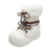 Botas de Nieve de Piel Modernas Todo en Uno para Mujer Otoño e Invierno 2025 Nuevas Versátiles Pequeñas de Suela Gruesa Antideslizantes Cálidas de Algodón