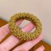 Anillo para Toalla Grueso Alta Elasticidad Sin Costuras Anillo para el Cabello Bola para Coleta Alta Cuerda para el Cabello Sin Daño al Cabello Tendón de Goma Accesorios para el Cabello