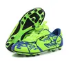 Zapatos de fútbol con hebilla giratoria para niños, zapatillas de entrenamiento para nuevos estudiantes, zapatillas para correr para niños, zapatillas con clavos largos y clavos rotos