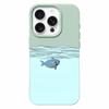 Lindo Tiburón Apple 16 Dibujos Animados iPhone14 Funda para Teléfono 13 Silicona 11 Patrón de Cuero 12promax Caída 15