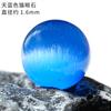 Fábrica atacado colorido olho de gato 16mm redondo grânulo não poroso DIY acessórios mármores jogar bola opala bola de cristal