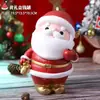 Produto criativo transfronteiriço novo: Lâmpada de malha de cristal Feliz Natal, luzinha brilhante, presente de Natal, ornamento de decoração de mesa
