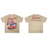Duaa Transfronteiriça Hip-Hop Harajuku Curta Moda Streetwear Gótica Unissex Punk Casual Algodão Solta Camiseta