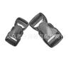 Hebilla de seguridad de plástico para ajuste de mochila de 20~51 mm, hebilla de langosta de doble ajuste, hebilla trenzada para cuerda de paraguas, venta al por mayor