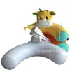 Revestimiento Blanco de PVC Personalizado, Revestimiento de Codo Inflable de PVC, Almohadilla para la Cintura, Material Ecológico y Cubierta de Tela