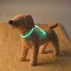Coleira LED luminosa de fábrica para spot noturno, aviso anti-perda para pescoço de cachorro, pode ser cortada, flash, cão com anel de gato, ornamentos