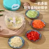 Prensa de Ajo Manual para Cocina Picadora de Ajo Picadora de Ajo Rallador de Jengibre Fabricante de Pasta de Ajo Machacador de Ajo Picadora de Carne