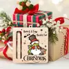 Adornos navideños de madera decoraciones de muñeco de nieve regalos navideños regalos creativos artesanías transfronterizas