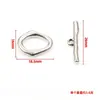 Fivela Ot de Aço Inoxidável com Formato Especial Fivela de Conexão Integrada Acessórios de Joias DIY Colar de Pérolas Pulseira Fivela de Acessório que Não Desbota