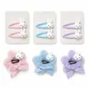 Presilha de Cabelo de Coelho Desenho Animado BB Clip Infantil Doce Fofo Presilha de Franja Presilha para Cabelos Rebeldes Estrela de Cinco Pontas Presilha Pinça Grampo Acessórios de Cabelo