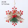 Colgantes de manualidades de madera transfronterizos, regalos de Navidad, colgantes de decoración navideña, adornos de madera, venta al por mayor desde el fabricante