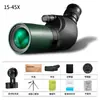 Telescópio Monocular de Zoom Contínuo 20-60X60 para Observação de Pássaros com Alta Ampliação, Visão Noturna de Baixa Luminosidade em Alta Definição e Capacidade de Tirar Fotos