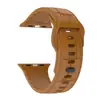 Correa de Silicona Deportiva de Color Sólido con Textura de Cuero para Apple Watch Ultra 9876543210 Generación