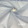 En Stock 1515 Tela de Organza Imitación Seda, Suave y Sedosa, Forro Mate, Bordado de Encaje, Tela Lolita