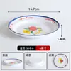 Vajilla para Mesa de Hot Pot Autoservicio de Cadena, Plato Especial de Res Cortado Fresco, Plato para Guarniciones, Plato de Presentación Apilable, Plato de Melamina