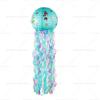 Linterna de Medusa Arcoíris de Sirena Decoración Fiesta Submarina Azul Temática del Océano Cumpleaños Infantil Linterna de Papel Decoración Colgante