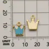 Accesorios para Joyería DIY, Colgantes Pequeños de Aleación Esmaltada, Colgantes de Flor Esmaltada, Colgantes para Marcapáginas, Colgantes para Collares y Pulseras