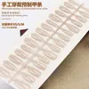 Tiras de Base Colorida Olho de Gato para Spray, Unhas Pré-Fabricadas, Processamento Personalizado, Unhas Feitas à Mão, 30 Peças, Atacado de Fabricante de Yiwu, Unhas Usáveis