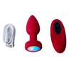 Vibración Oscilante Control Remoto Táctil Inductivo Luces de Colores Silicona Tapón Anal Trasero Alternativo Juguetes Suministros Sexuales para Adultos