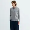 Camisa Polo Yutang "alternativa Ralph Lauren" estilo old money com trança suéter casual outono e inverno para homens e mulheres