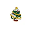 Nuevo Broche Metálico Temático de Navidad, Lindo Santa Claus, Muñeco de Nieve, Reno Insignia de Dibujos Animados, Accesorio Festivo