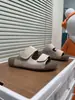 Sandalias Birkenstock de Moda Estilo Coreano con Velcro para Mujer Verano 2026 Suela Gruesa Slip-On Exteriores Cómodas Antideslizantes de Moda