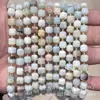 6mm 8mm Pedra Natural Cristal Ágata Canto Chanfrado Quadrado DIY Pulseira Colar Acessórios de Joias Produtos Semi-Acabados Atacado