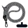 Cuerda de 10 mm de grosor, cordón para funda de teléfono móvil, espaciador, cuerda ajustable para colgar el teléfono móvil, cuerda para correa de cámara, parche para colgar el cuello
