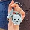 Chaveiro Criativo de Couro Desenho Animado Série Exame de Admissão à Faculdade Pingente para Mochila de Estudante Presente de Formatura Atacado