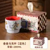 Tazas apilables de Tom y Jerry, Tazas de cerámica lindas, Vasos de agua para pareja del hogar, Regalos de cumpleaños para niñas, Recuerdos