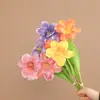 Ramo de flores artificiales de tulipán abierto para decoración de escenas, arreglo de tulipanes realista de alta gama, arte floral, flores artificiales