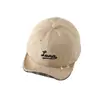 Gorro de Bebé a Cuadros con Letra Otoño Gamuza Sintética Ala Suave Elegante Gorra de Pico para Niños Pequeños Protección Solar Versátil Gorra de Pico