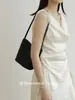 Bolso de Hombro Tipo Cubo de Piel de Vaca, Bolso Cruzado, Bolso de Cuero Genuino para Mujer para el Trabajo, Diseño Sencillo, Forma de Cubo Versátil