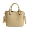 Bolso Cubo Simple de Mano Estilo Coreano para Mujer Moda Casual Nueva Primavera 2026 Bolso de Hombro Cruzado con Textura de Alta Calidad