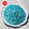 Fragmentos de concha 2-3 mm tamaño pequeño fragmentos de mosaico nácar DIY broche hecho a mano clip para el pelo adornos otros