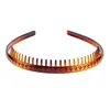 Zhuo Mingxia Variedad de Café Negro Fondo Ondulado Diademas Anchas Delgadas Diademas de Baño Diademas Unisex para Lavado de Cara Fabricante Venta al por Mayor