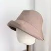 Chapéu de Pescador Estilo Japonês com Aba Longa Atrás e Curta na Frente para Mulheres, Versão Coreana, Casual Versátil Tendência Primavera e Verão Fino Proteção Solar Chapéu de Sol