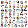 Compra Directa Transfronteriza de 50 Pegatinas de Animales Dibujos Animados de Pingüinos Lindos y Originales para Pegatinas de Equipaje y Cuadernos DIY