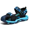 Envío directo transfronterizo Diadema para niños Sandalias Verano Nuevo Estilo Deportivo Casual Antipatadas Sandalias para Niños Zapatos de Playa para Niños Medianos y Grandes