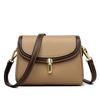 Bolso cuadrado pequeño para mujer, bandolera retro de moda 2023, bolso de hombro con contraste de color, bolso cruzado sencillo y combinable.
