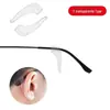 Ganchos de silicone antiderrapantes especiais para óculos para evitar que caiam, ganchos e fechos fixos anti-queda para armações de óculos infantis