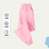 Moda Simple 2024 Principios de Otoño Nuevo Pantalón de Moda Niños Grandes Color Sólido Deportivo Casual Pantalón de Pie Combinable Pantalón Casual