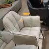 Silla de manicura de lujo ligero para influencer, respaldo, maquillaje, hogar, dormitorio, habitación, tocador, silla de comedor simple, taburete