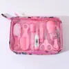 Kit de Cuidado para Bebés de 9 Piezas Set de Productos para el Cuidado de Recién Nacidos Peine para Bebé, Cepillo, Cortaúñas, Aspirador Nasal Combinado