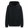 Moletom com Capuz Feminino de Primavera e Outono, Cor Sólida, Estilo Coreano, Novo Estilo Ins da Moda, Estilo Bf Desleixado, Tamanho Plus, Jaqueta Fina