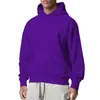 Ventas directas del fabricante: Sudaderas con capucha de forro polar de color liso, deportivas, para hombre, transfronterizas, europeas y americanas, otoño e invierno, venta al por mayor de comercio exterior para hombre, en stock