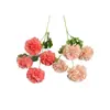 4 Flores de Lótus Artificiais para Decoração de Casamento, Arranjos de Flores de Chão Personalizados para Casamentos e Exposições de Mesa de Centro
