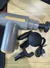 Pistola de Massagem Kuangjie com Múltiplos Cabeçotes Massageador de Relaxamento Muscular para Corpo Inteiro Ombro Pescoço Costas Massagem de Impacto Profundo Dropshipping