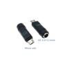 USB macho y hembra a CC macho 3.5 * 1.35mm 4.0*1.7 5.5*2.1 2.5 enchufe de alimentación cabezal de carga