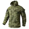 Traje de Camuflaje para Exteriores de Primavera y Otoño para Hombre, Ropa de Trabajo Resistente al Desgaste y al Desgarro, Ropa de Trabajo Impermeable y Cortavientos, Ropa de Trabajo Táctica